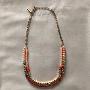 The Limited Coral and Gold necklace